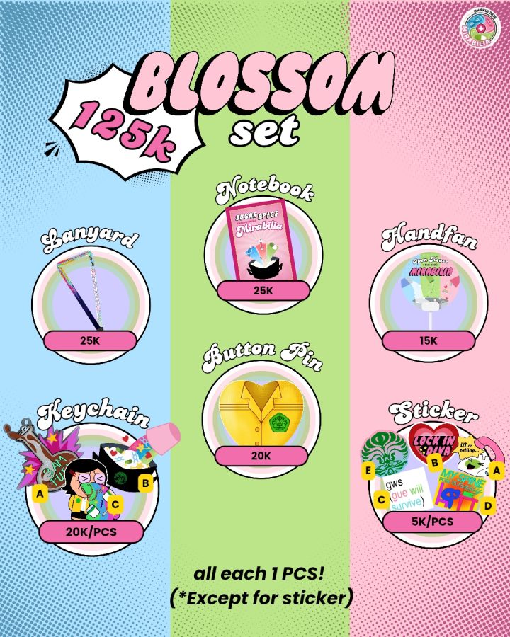 Katalog resmi Blossom set Open House FKUI 2026