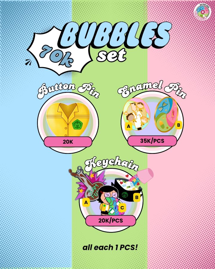 Katalog resmi Bubbles set Open House FKUI 2026